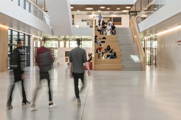 Visualisation des neuen Campus Gebäudes