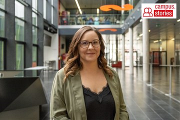 Tatjana Haberl ist Mitarbeiterin im Campus und Study Center.