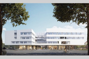 Visualisation des neuen Campus Gebäudes